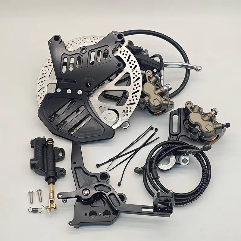 Brake Rotor - Çift Kaliper Braketi + 240mm Arka