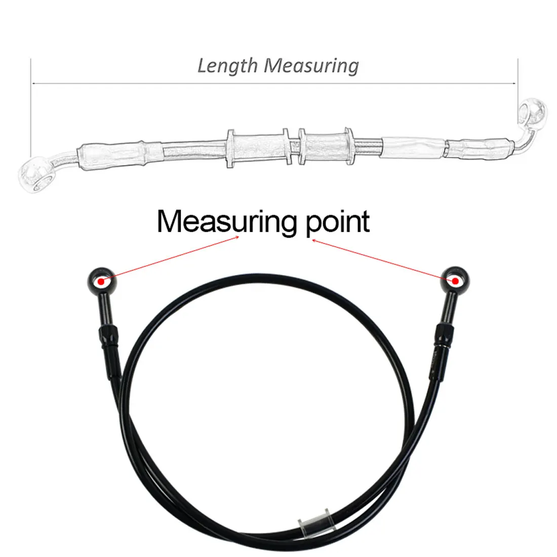 AN3 Örgülü Fren Hortumu Motosi - Motorcycle Brake Cable incelemesi ve fiyatı