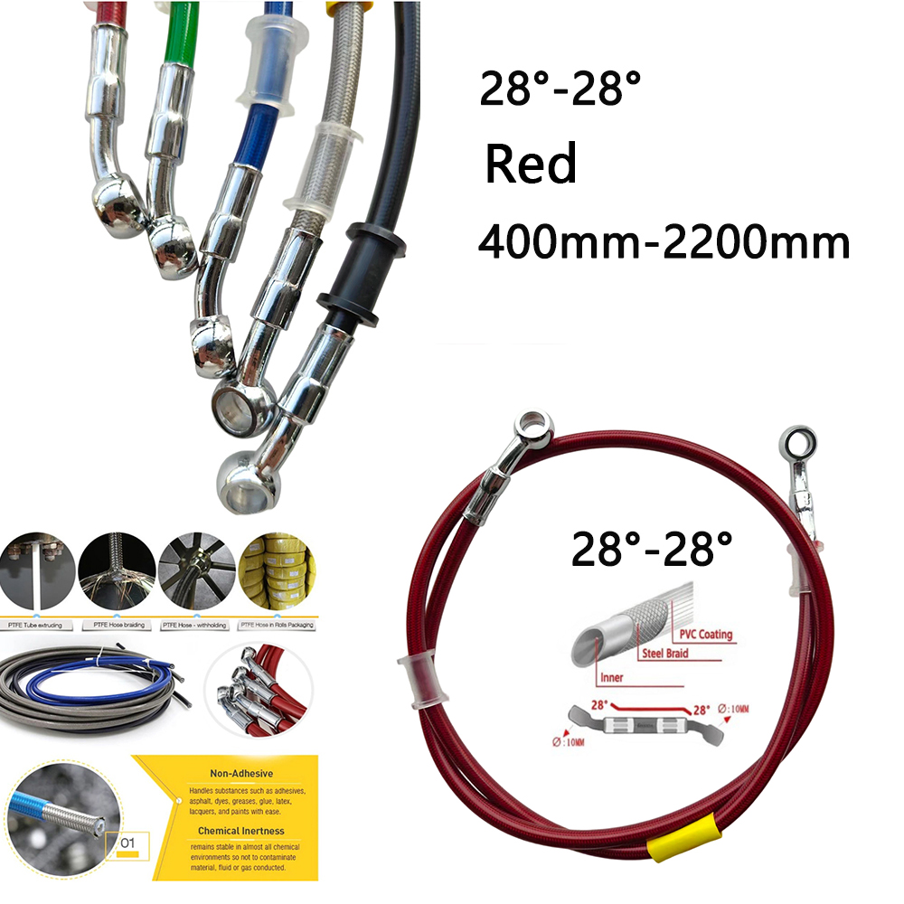 28-28 Kırmızı Evrensel Motosik - Motorcycle Brake Cable incelemesi ve fiyatı